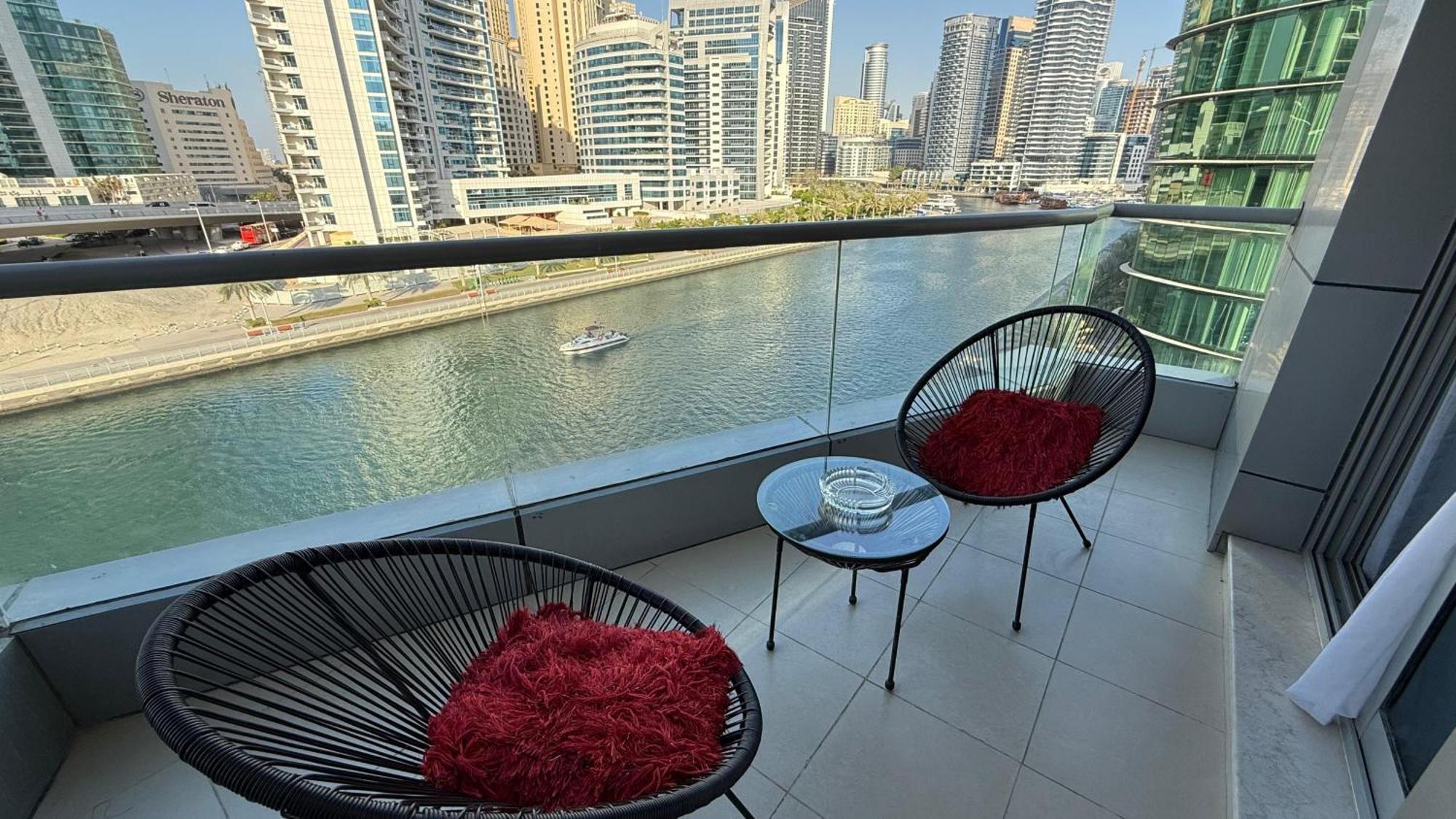 Premium Dubai Marina Two Bedroom Apartments With Sea View - Family Only Екстер'єр фото